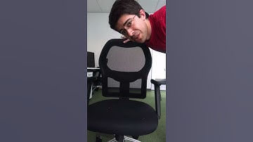 Change your moment of inertia with an office chair #shorts