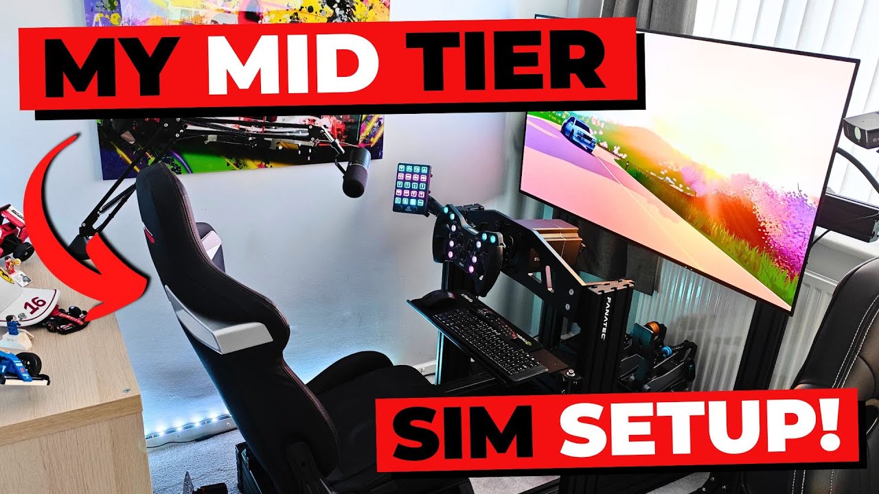 Sim Racing Closet My Mid Range Sim Racing Room Tour 2026 | Full Setup Breakdown! - YouTube