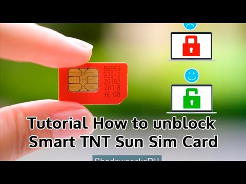 How to unblock TNT/STS SIMCARD?