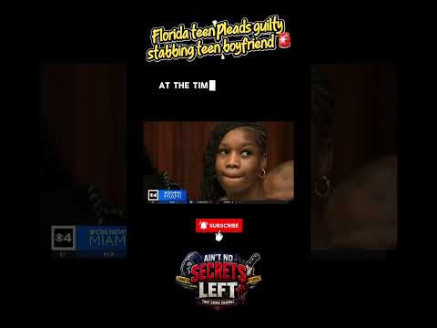 Florida Teen Charged After Boyfriend Stabbed to Death in Miami Shocking Case 🤯🚨