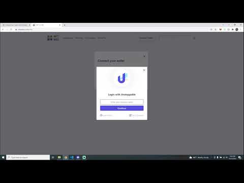 Integrating “Login With Unstoppable” As A Dapp Login Option for NFTonBSC - Grants Round 12 Hackathon