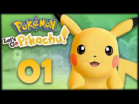 МОЙ ПИКАЧУ -  Pokemon: Let's Go, Pikachu #1 - Прохождение (ПОКЕМОНЫ НА НИНТЕНДО СВИЧ)