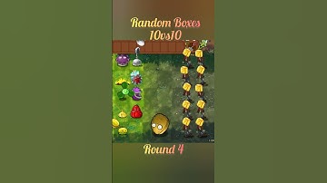 Pvz fusion hard challenge Random boxes 10vs10 #pvz #pvzandroid #mobilegame #pvzmobile