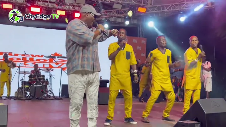 SIR SHINA PETERS LIVE ON STAGE AT FIREWOOD JOLLOF FESTIVAL 2.0