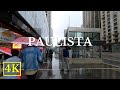 Walking in the Rain Av Paulista Sao Paulo Brazil -MT4K-
