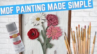 MDF Magic-Simple Tips for Painting Your Scrolled Masterpiece