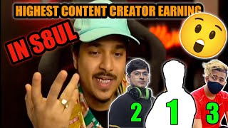 𝗥𝗶𝗰𝗵𝗲𝘀𝘁 𝗰𝗼𝗻𝘁𝗲𝗻𝘁 𝗰𝗿𝗲𝗮𝘁𝗼𝗿 𝗜𝗡 𝗦8𝗨𝗟😲 | 𝗧𝗛𝗨𝗚 𝗿𝗲𝘃𝗲𝗹𝗲𝗱 𝗦8𝗨𝗟 𝗧𝗢𝗧𝗔𝗟 𝗘𝗔𝗥𝗡𝗜𝗡𝗚