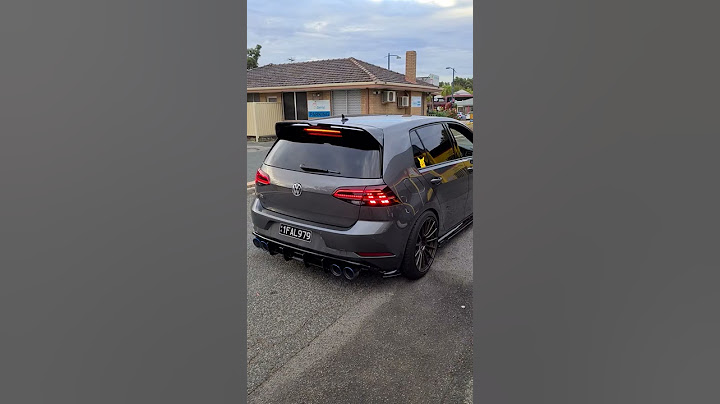 golf r invidia exhaust