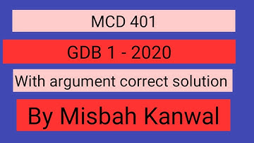 MCD 401 GDB 1 solution 2020 Effectivness of film editing by Misbah Kanwal