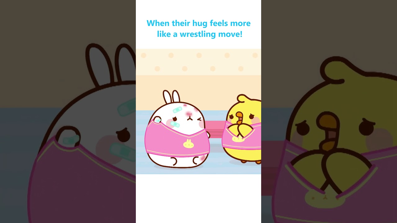 POV - あなたの友達は強すぎる #shorts #kawaiianime #子供向け漫画 #molang日本語