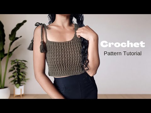 How to measure and crochet bra cup that fits 