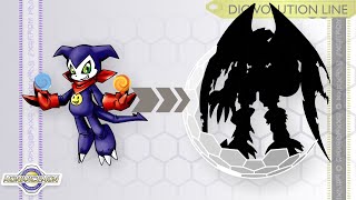 Impmon Digivolve Wyvern Of Sorcery Dynasmon Evolution Line - Digimon Frontier