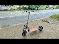 dual motor electric scooter from hoverboard