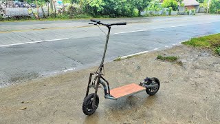 dual motor electric scooter from hoverboard