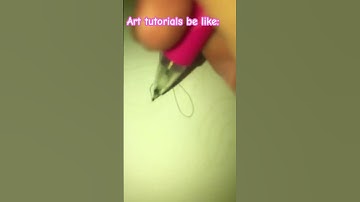Art tutorials be like: 😭 #art #tutorial #trend #relatable #meme #funny #drawing #artist #idv