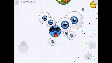 Agar.io mobile split running