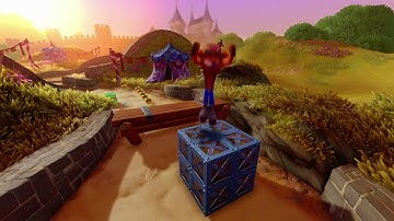 Crash Bandicoot N. Sane Trilogy (PS4) - Steel Crate Super Body Slam Demonstration (Promo Video Clip)
