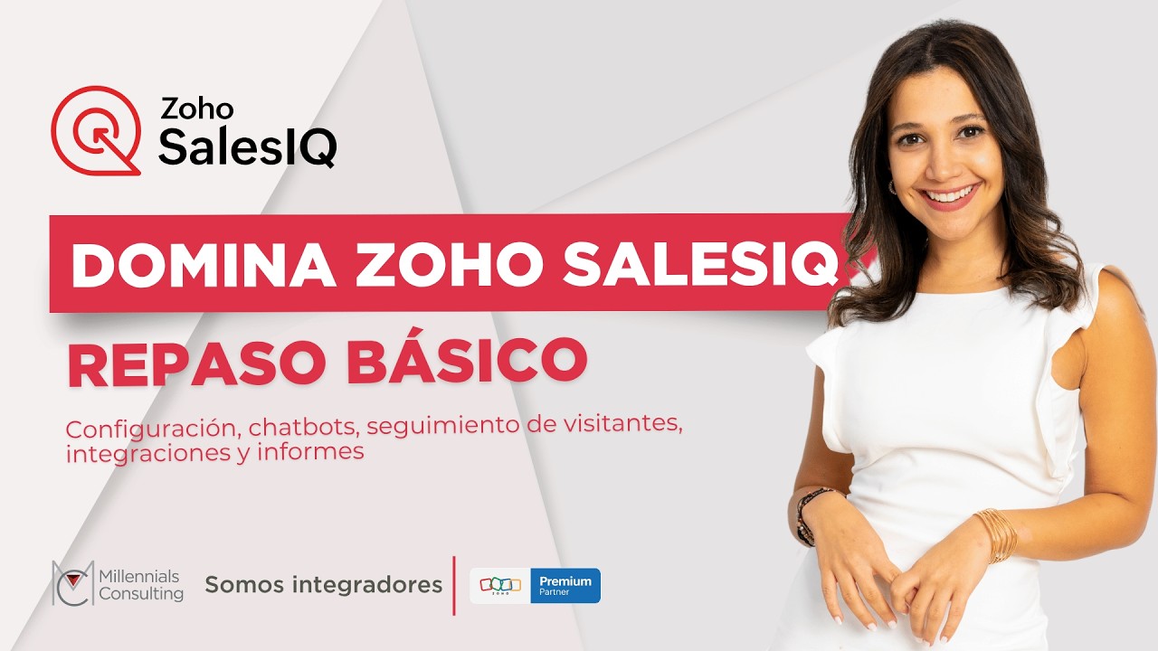 Cómo Funciona Zoho SalesIQ: Tutorial de Chat Web y Gestión de Leads 🚀 ...