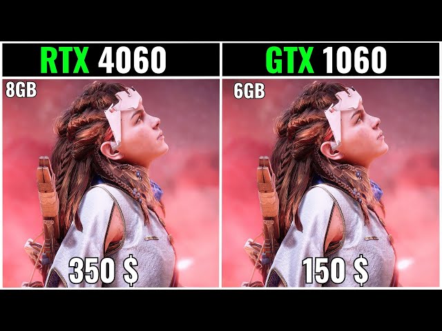 Comparing GTX 1060, RTX 2060, RTX 3060, and RTX 4060 in latest games! —  Eightify