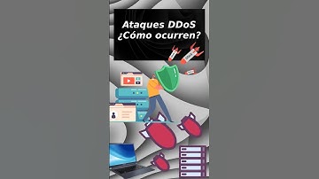 Ataques DDoS, ¿Cómo funcionan?  #chatgpt #linux #windows #ciberseguridad #pc
