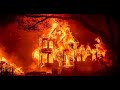Калифорния: лесные пожары. Горят дома!