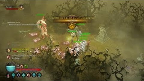 Diablo III: Reaper of Souls – Necromancer full army attack