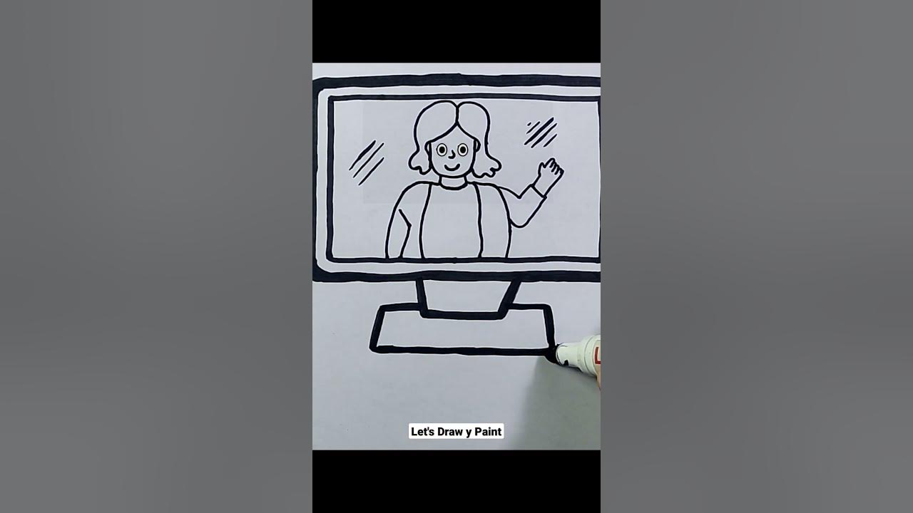 C mo Dibujar Una Computadora PC How To Draw A PC Computer Dibujos c-mo-dibujar-una-computadora-pc-how-to-draw-a-pc-computer-dibujos