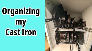 Organizing my Cast Iron #lodge #castironcooking by Cookin' with Bobbi Jo 267 views 6 days ago 8 minutes, 52 seconds