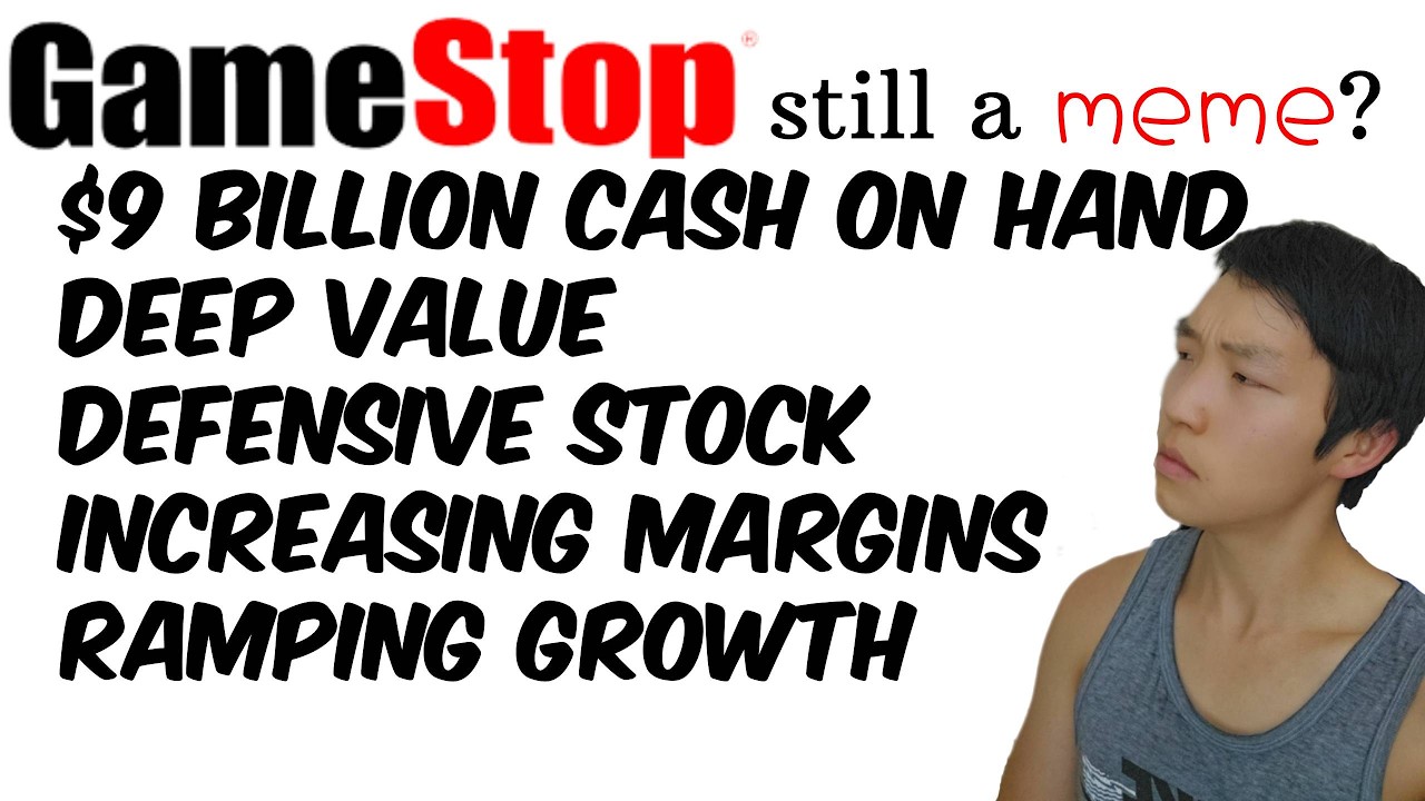 GAMESTOP $GME is DEEP VALUE | 9 BILLION Cash on hand, RIDICULOUS PE ...