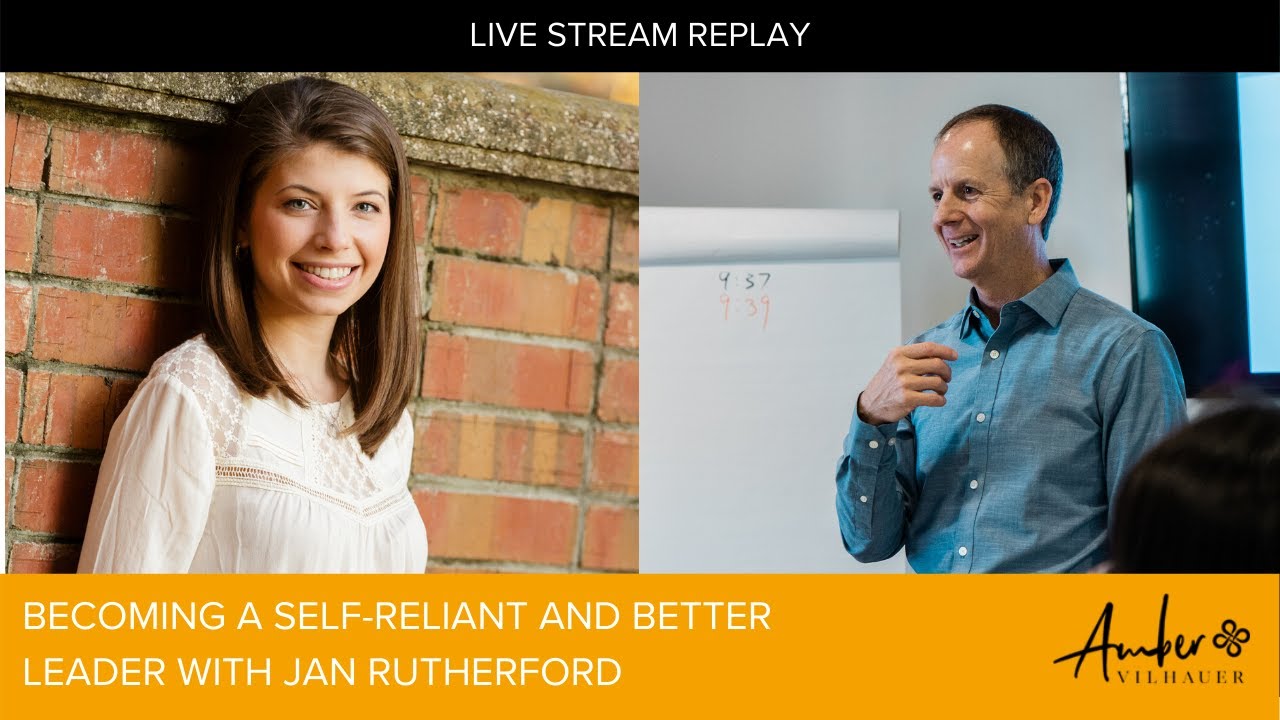 Jan Rutherford Become a Self-Reliant and Better Leader with Jan Rutherford - YouTube