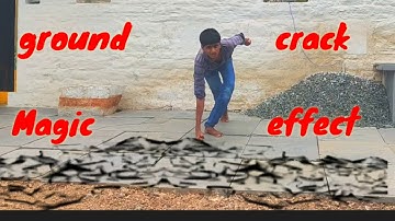 Kinemaster video / ground crack magic video editing tutorial / video editing app.