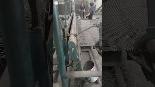 Процесс подготовки металлического грохота丨Вибрационная сетка #дробилка #машина #экскаватор