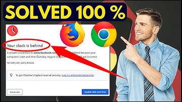 How to fix your clock is behind On Google Chrome in All Windows (7/11/12) | Fix Clock Error (2023)