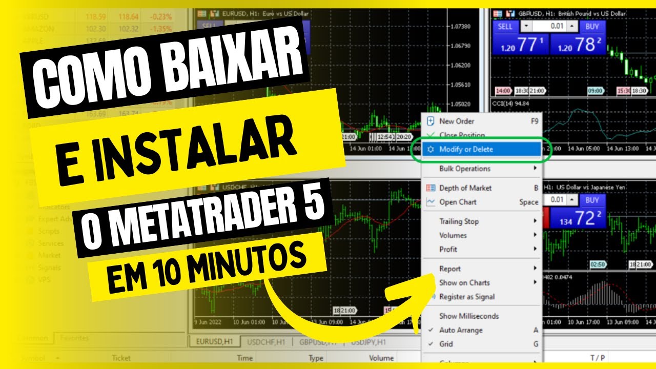 Aprenda Como Baixar e Instalar o Metatrader 5 - YouTube