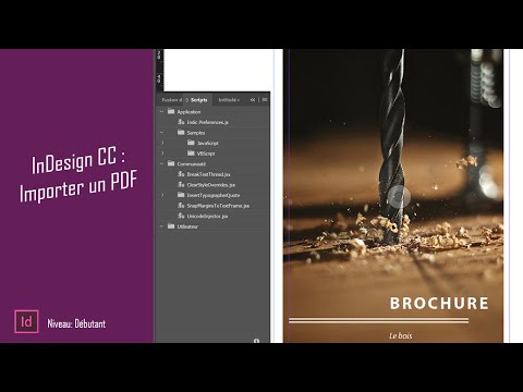 Comment ouvrir un fichier PDF dans InDesign CC