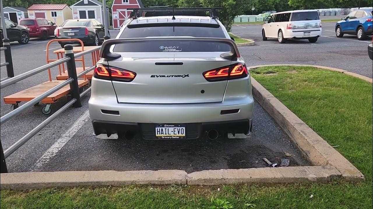 DK motion tail lights evo x YouTube