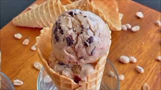 5 ingredient Peanut Butter Ice Cream Recipe!