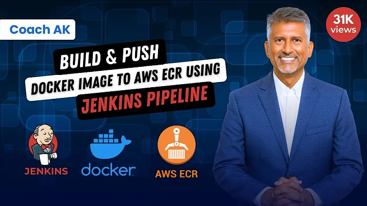 Jenkins Pipeline to Create Docker image & Upload to AWS ECR | Jenkins to Upload Docker image to ECR