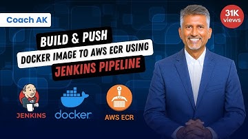 Jenkins Pipeline to Create Docker image & Upload to AWS ECR | Jenkins to Upload Docker image to ECR