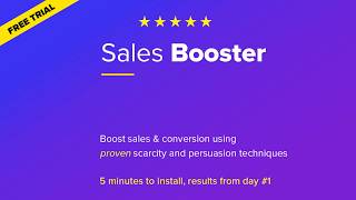 Sales Booster Shopify App screenshot 2