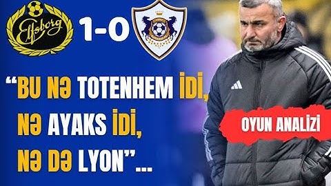 Elfborg 1-0 Qarabağ | Köhnə sistem yeni uğur gətirmir | OYUN ANALİZİ
