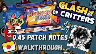 CLASH OF CRITTERS - 0.45 PATCH WALKTHROUGH