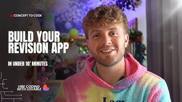 Build your own revision website in under 10 minutes with #lovable