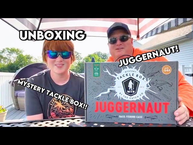 Juggernaut mystery tackle box!! (Unboxing) HUGE BAITS!!! 