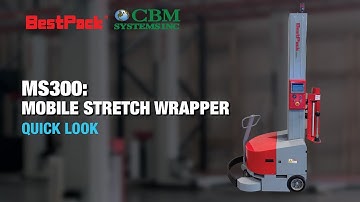 MS300 BestPack™ Mobile Pallet Stretch Wrapping Machine