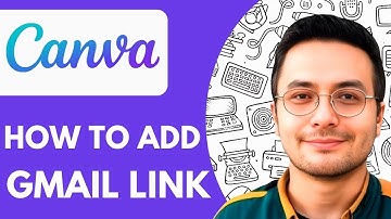 How to Add Gmail Link in Canva Simple - 2025  (fast & Easy)