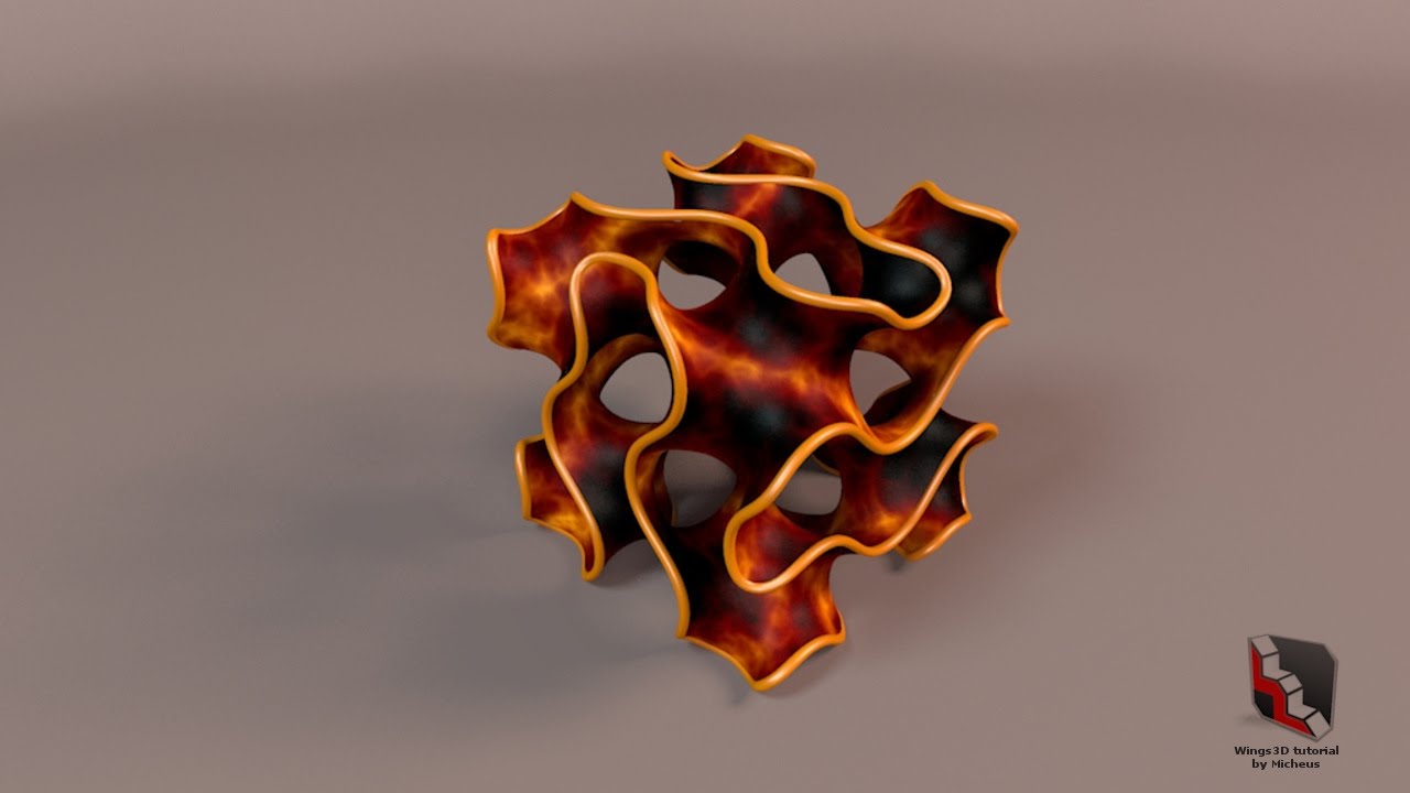 Wings3d Schoen s Gyroid YouTube