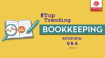 Book Keeping Interview Questions and Answers 2019 Part-2 | Book Keeping | Wisdom IT Services