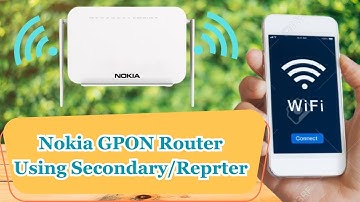 How To Use Nokia Router as Secondary Router | Nokia Router as Repeater/Extender 2024