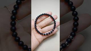 Easy Making - Simple designed onyx bracelet #diy #diy #diyjewelery